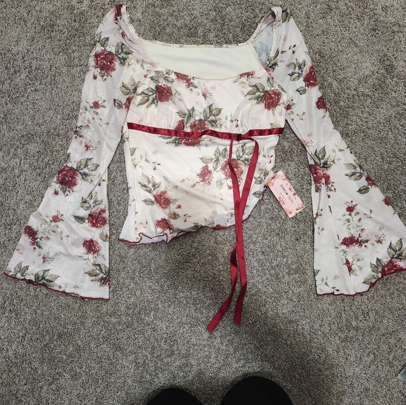 Shein Long Sleeve Women's Top, Size Large 8/10 - Picture 5 of 7